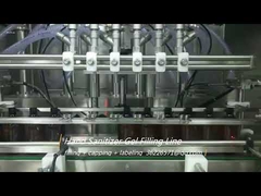 A linha de produção de enchimento de álcool em gel é principalmente para linhas de máquinas de enchimento e embalagem.