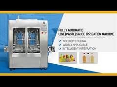 Equipamento profissional de enchimento de garrafas líquidas / máquina de enchimento de álcool