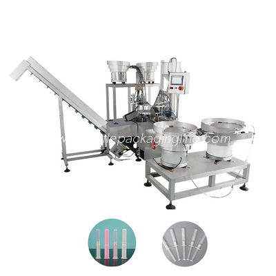 Automatic gel filling and capping machine SUS304 stainless steel reasonable structure