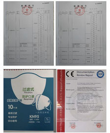 Three Layers One Time Medical Mask Making Machine For Electronics Factories