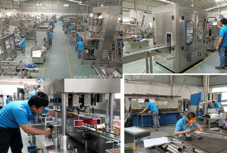 Energy Saving Bottling Line Equipment / Glass Bottle Filling Line