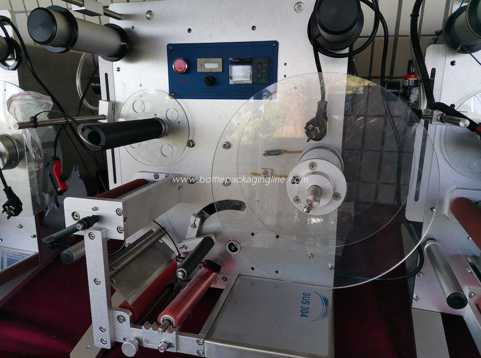100W 220V 50Hz Semi Automatic Bottle Labeler
